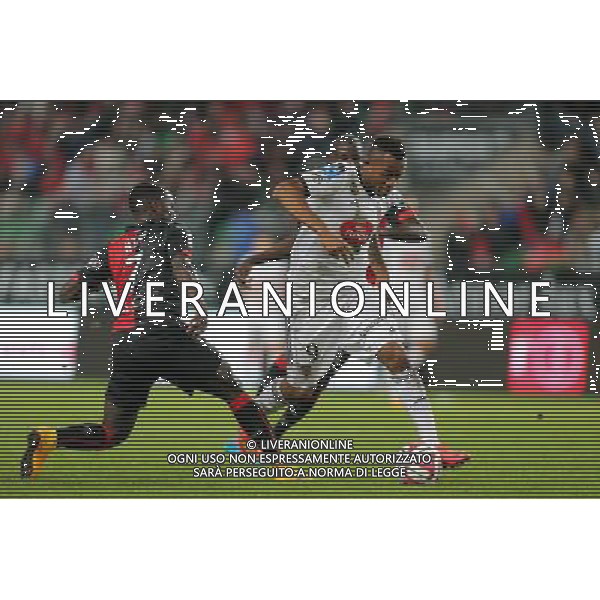 Jordan AYEW - 07.11.2014 - Rennes / Lorient - 13eme journee de Ligue 1 Photo : Vincent Michel / Icon Sport /AGENZIA ALDO LIVERANI SAS - ITALY ONLY - EDITORIAL USE ONLY