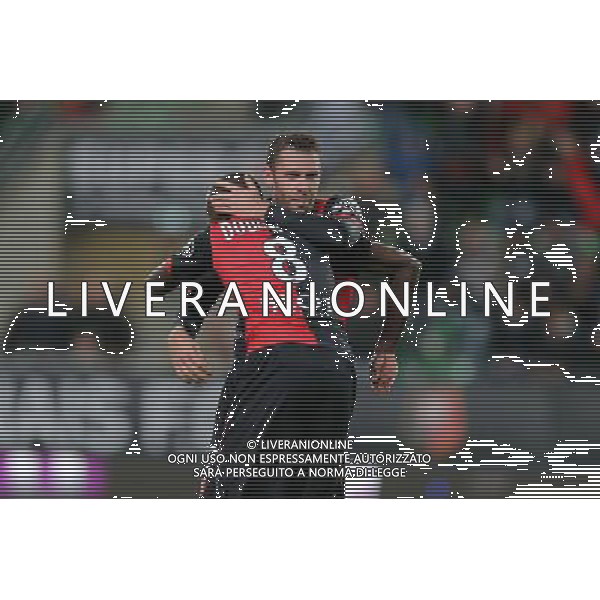 Joie Sylvain ARMAND - 07.11.2014 - Rennes / Lorient - 13eme journee de Ligue 1 Photo : Vincent Michel / Icon Sport /AGENZIA ALDO LIVERANI SAS - ITALY ONLY - EDITORIAL USE ONLY