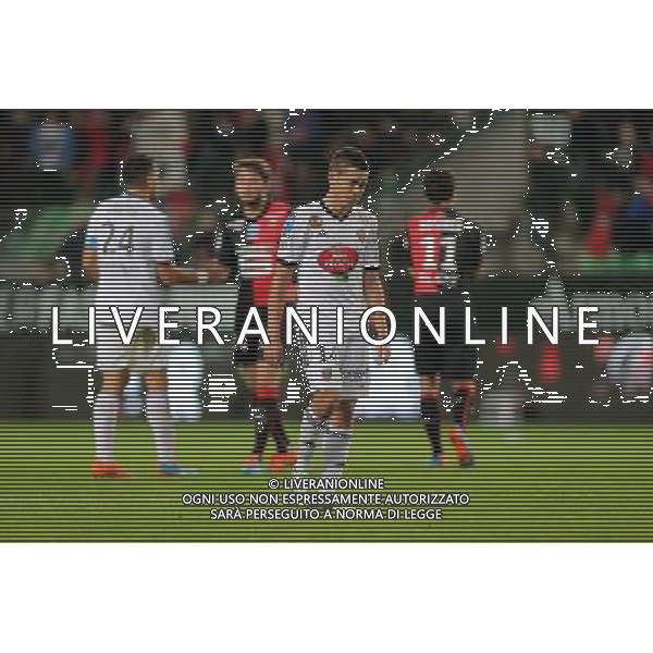 Deception Raphael GUERREIRO - 07.11.2014 - Rennes / Lorient - 13eme journee de Ligue 1 Photo : Vincent Michel / Icon Sport /AGENZIA ALDO LIVERANI SAS - ITALY ONLY - EDITORIAL USE ONLY