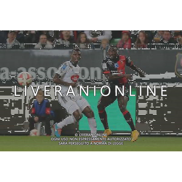 Paul-Georges NTEP / Lamine GASSAMA - 07.11.2014 - Rennes / Lorient - 13eme journee de Ligue 1 Photo : Vincent Michel / Icon Sport /AGENZIA ALDO LIVERANI SAS - ITALY ONLY - EDITORIAL USE ONLY