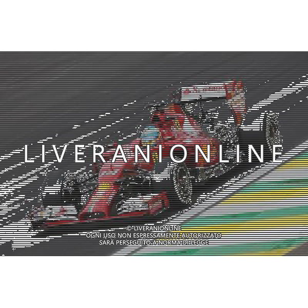 Fernando Alonso (ESP) Ferrari F14-T. 08.11.2014. Formula 1 World Championship, Rd 18, Brazilian Grand Prix, Sao Paulo, Brazil, Qualifying Day. - www.xpbimages.com, EMail: requests@xpbimages.com - copy of publication required for printed pictures. Every used picture is fee-liable. © Copyright: Moy / XPB Images /AGENZIA ALDO LIVERANI SAS - ITALY ONLY - EDITORIAL USE ONLY - Grand Prix Gp F1 Brasile prove ufficiali
