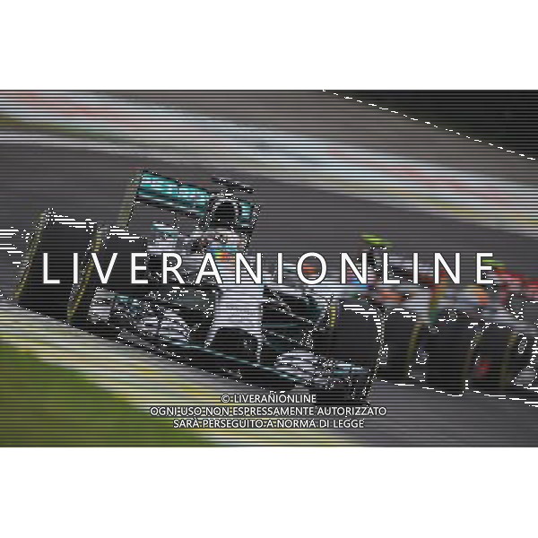 Lewis Hamilton (GBR) Mercedes AMG F1 W05. 08.11.2014. Formula 1 World Championship, Rd 18, Brazilian Grand Prix, Sao Paulo, Brazil, Qualifying Day. - www.xpbimages.com, EMail: requests@xpbimages.com - copy of publication required for printed pictures. Every used picture is fee-liable. © Copyright: Photo4 / XPB Images /AGENZIA ALDO LIVERANI SAS - ITALY ONLY - EDITORIAL USE ONLY - Grand Prix Gp F1 Brasile prove ufficiali