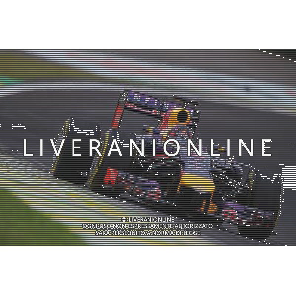 Sebastian Vettel (GER) Red Bull Racing RB10. 08.11.2014. Formula 1 World Championship, Rd 18, Brazilian Grand Prix, Sao Paulo, Brazil, Qualifying Day. - www.xpbimages.com, EMail: requests@xpbimages.com - copy of publication required for printed pictures. Every used picture is fee-liable. © Copyright: Photo4 / XPB Images /AGENZIA ALDO LIVERANI SAS - ITALY ONLY - EDITORIAL USE ONLY - Grand Prix Gp F1 Brasile prove ufficiali