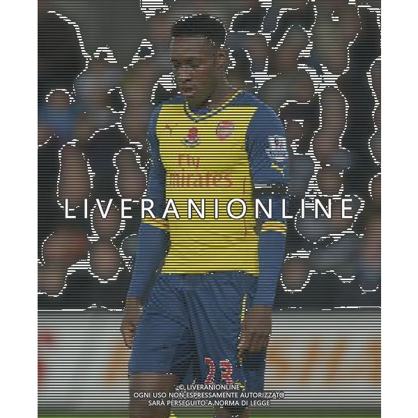 ArsenalÕs Danny Welbeck in action during todays match Photographer Ian Cook/CameraSport Football - Barclays Premiership - Swansea City v Arsenal - Sunday 9th November 2014 - Liberty Stadium - Swansea © CameraSport - 43 Linden Ave. Countesthorpe. Leicester. England. LE8 5PG - Tel: +44 (0) 116 277 4147 - admin@camerasport.com - www.camerasport.com AG ALDO LIVERANI SAS ONLY ITALY