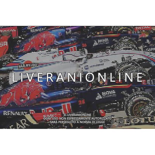 Cars in post race parc ferme. 09.11.2014. Formula 1 World Championship, Rd 18, Brazilian Grand Prix, Sao Paulo, Brazil, Race Day. AG ALDO LIVERANI SAS ONLY ITALY