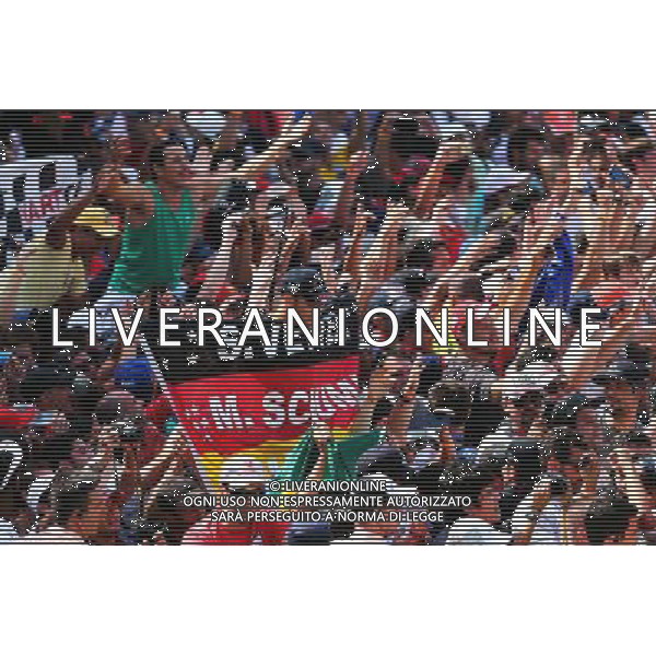 Fans at the podium. 09.11.2014. Formula 1 World Championship, Rd 18, Brazilian Grand Prix, Sao Paulo, Brazil, Race Day. AG ALDO LIVERANI SAS ONLY ITALY