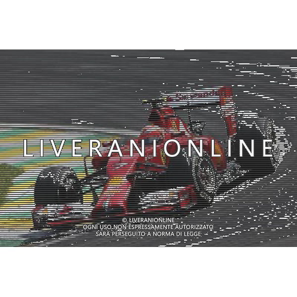 Kimi Raikkonen (FIN) Ferrari F14-T. 09.11.2014. Formula 1 World Championship, Rd 18, Brazilian Grand Prix, Sao Paulo, Brazil, Race Day. AG ALDO LIVERANI SAS ONLY ITALY