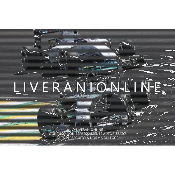 Nico Rosberg (GER) Mercedes AMG F1 W05. 09.11.2014. Formula 1 World Championship, Rd 18, Brazilian Grand Prix, Sao Paulo, Brazil, Race Day. AG ALDO LIVERANI SAS ONLY ITALY