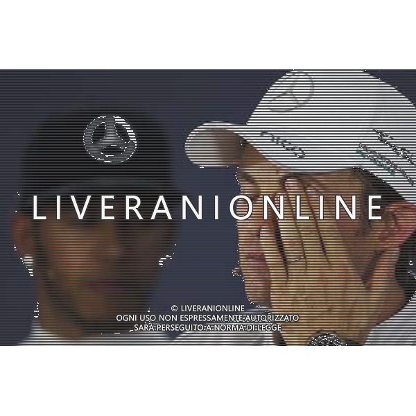 Nico Rosberg (GER) Mercedes AMG F1 in the FIA Press Conference. 09.11.2014. Formula 1 World Championship, Rd 18, Brazilian Grand Prix, Sao Paulo, Brazil, Race Day. AG ALDO LIVERANI SAS ONLY ITALY