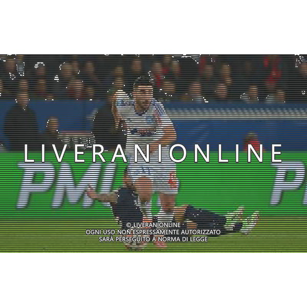 Romain ALESSANDRINI / Ezequiel LAVEZZI - 09.11.2014 - Paris Saint Germain / Marseille - 13eme journee de Ligue 1 Photo : Dave Winter / Icon Sport AG ALDO LIVERANI SAS ONLY ITALY