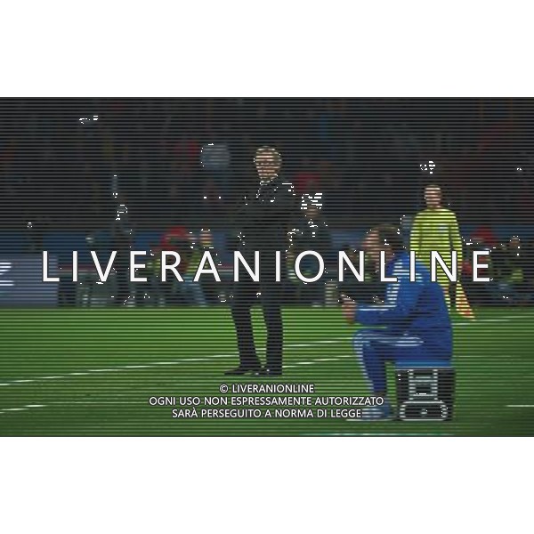 Laurent BLANC / Marcelo BIELSA - 09.11.2014 - Paris Saint Germain / Marseille - 13eme journee de Ligue 1 Photo : Dave Winter / Icon Sport AG ALDO LIVERANI SAS ONLY ITALY