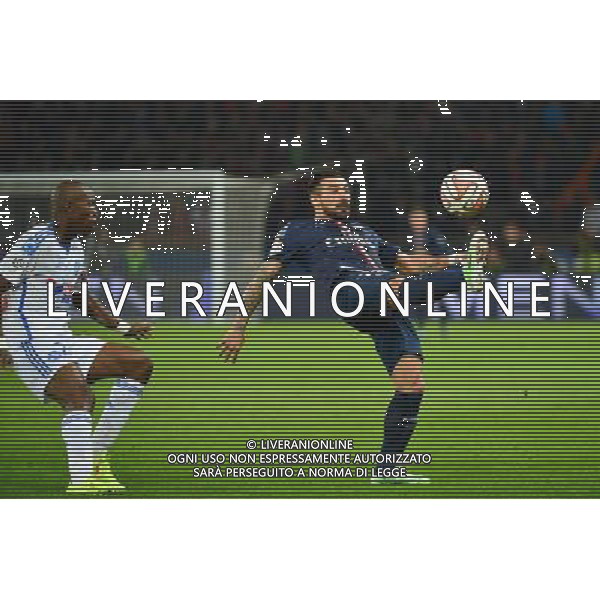 Ezequiel LAVEZZI - 09.11.2014 - Paris Saint Germain / Marseille - 13eme journee de Ligue 1 Photo : Dave Winter / Icon Sport AG ALDO LIVERANI SAS ONLY ITALY