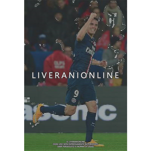 Edinson CAVANI - 09.11.2014 - Paris Saint Germain / Marseille - 13eme journee de Ligue 1 Photo : Dave Winter / Icon Sport AG ALDO LIVERANI SAS ONLY ITALY