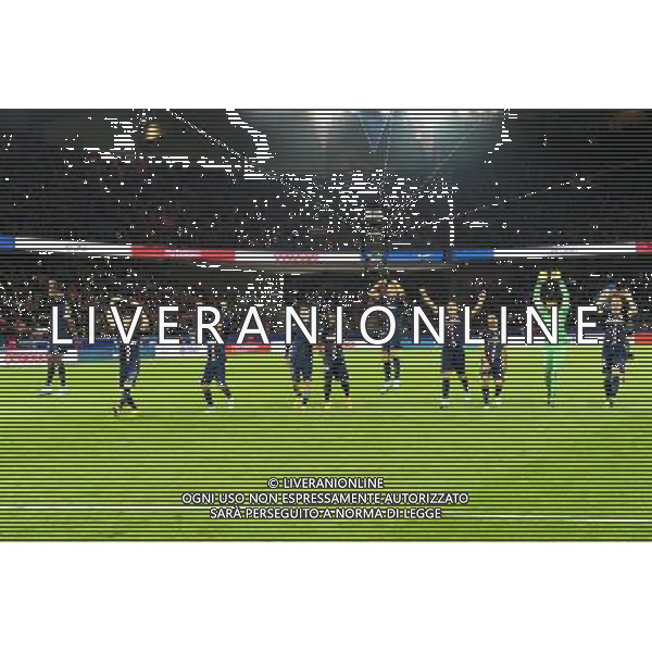 Joie PSG - 09.11.2014 - Paris Saint Germain / Marseille - 13eme journee de Ligue 1 Photo : Dave Winter / Icon Sport AG ALDO LIVERANI SAS ONLY ITALY
