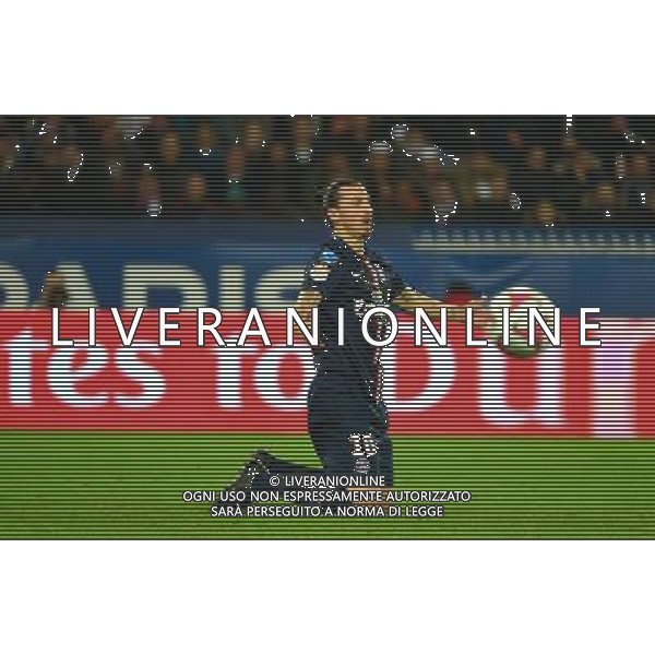 Zlatan IBRAHIMOVIC - 09.11.2014 - Paris Saint Germain / Marseille - 13eme journee de Ligue 1 Photo : Dave Winter / Icon Sport AG ALDO LIVERANI SAS ONLY ITALY