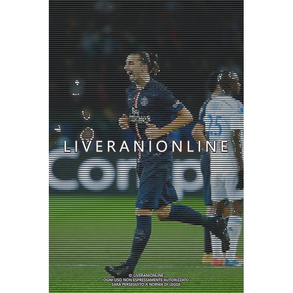 ZLATAN IBRAHIMOVIC - 09.11.2014 - Paris Saint Germain / Marseille - 13eme journee de Ligue 1 Photo : Visual / Icon Sport AG ALDO LIVERANI SAS ONLY ITALY