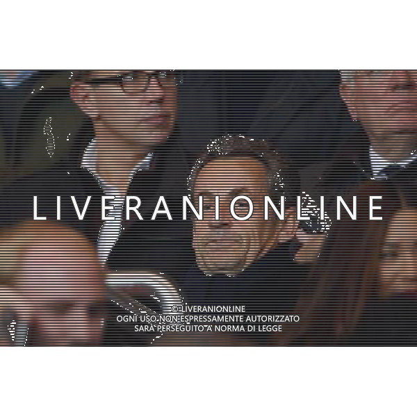 NICOLAS SARKOZY - 09.11.2014 - Paris Saint Germain / Marseille - 13eme journee de Ligue 1 Photo : Visual / Icon Sport AG ALDO LIVERANI SAS ONLY ITALY
