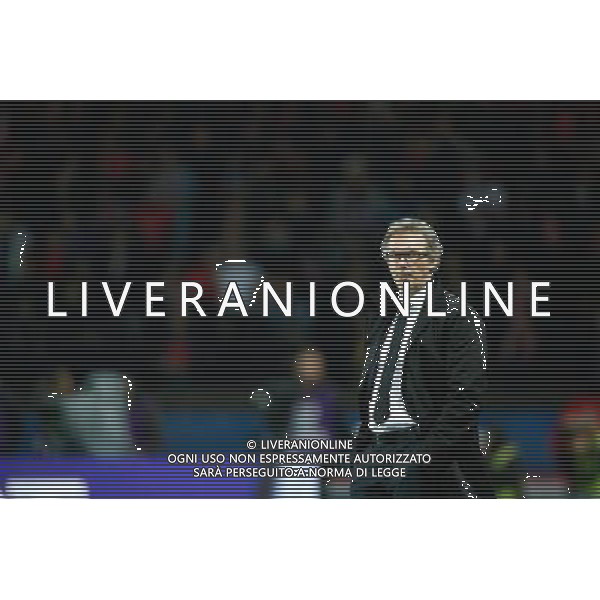 LAURENT BLANC - 09.11.2014 - Paris Saint Germain / Marseille - 13eme journee de Ligue 1 Photo : Visual / Icon Sport AG ALDO LIVERANI SAS ONLY ITALY