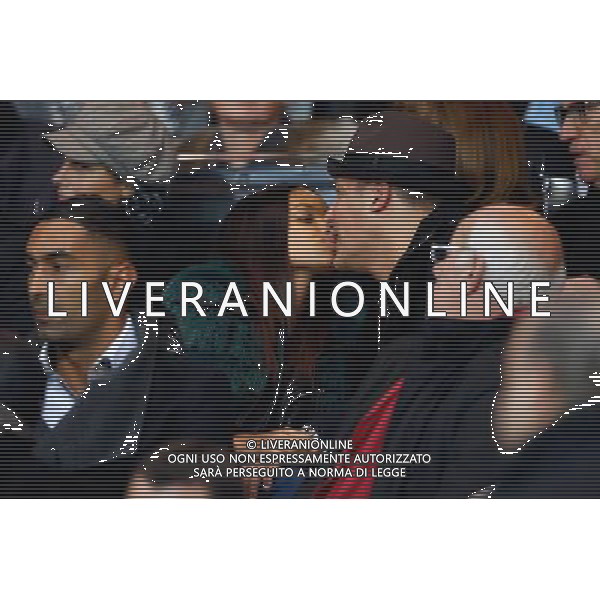 JEAN ROCH et sa compagne - 09.11.2014 - Paris Saint Germain / Marseille - 13eme journee de Ligue 1 Photo : Visual / Icon Sport AG ALDO LIVERANI SAS ONLY ITALY