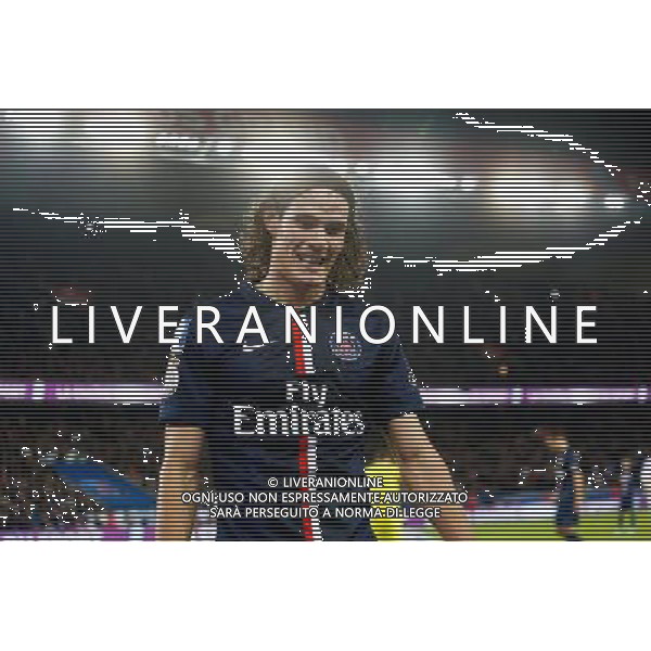 EDINSON CAVANI - 09.11.2014 - Paris Saint Germain / Marseille - 13eme journee de Ligue 1 Photo : Visual / Icon Sport AG ALDO LIVERANI SAS ONLY ITALY
