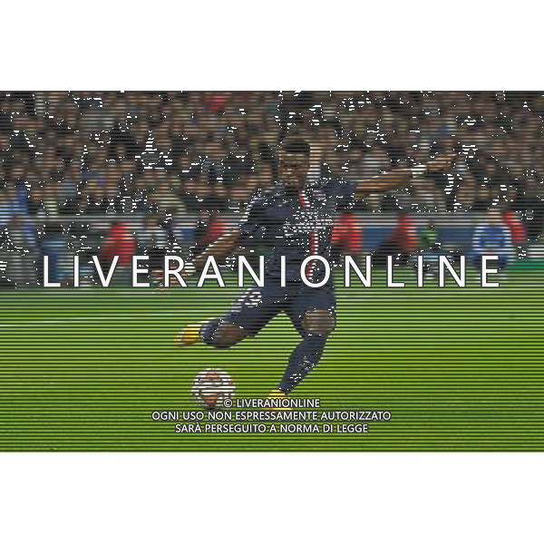 Serge AURIER - 09.11.2014 - Paris Saint Germain / Marseille - 13eme journee de Ligue 1 Photo : Aurelien Meunier / Icon Sport AG ALDO LIVERANI SAS ONLY ITALY