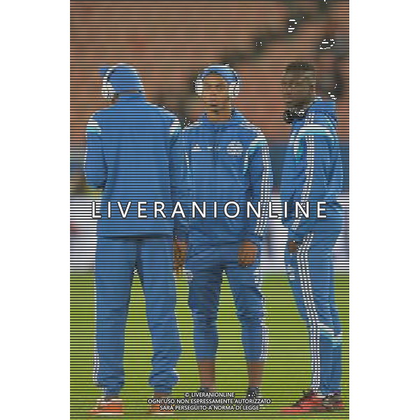 Mario LEMINA / Benjamin MENDY - 09.11.2014 - Paris Saint Germain / Marseille - 13eme journee de Ligue 1 Photo : Aurelien Meunier / Icon Sport AG ALDO LIVERANI SAS ONLY ITALY