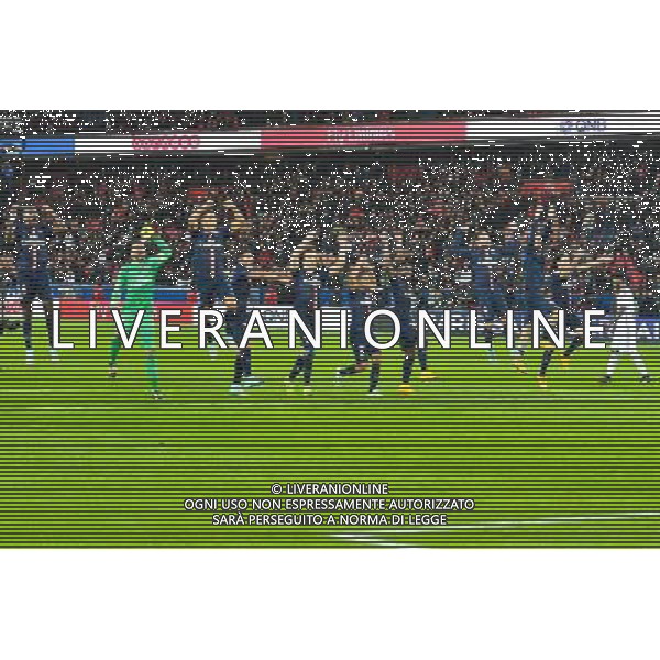 Joie PSG - 09.11.2014 - Paris Saint Germain / Marseille - 13eme journee de Ligue 1 Photo : Aurelien Meunier / Icon Sport AG ALDO LIVERANI SAS ONLY ITALY