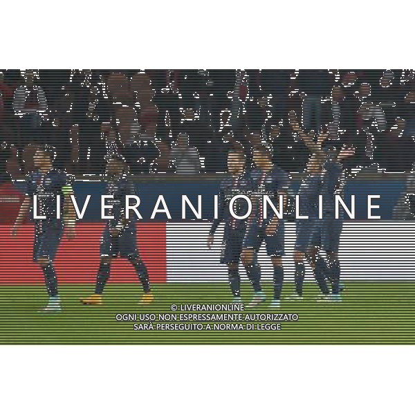 Joie PSG - 09.11.2014 - Paris Saint Germain / Marseille - 13eme journee de Ligue 1 Photo : Aurelien Meunier / Icon Sport AG ALDO LIVERANI SAS ONLY ITALY