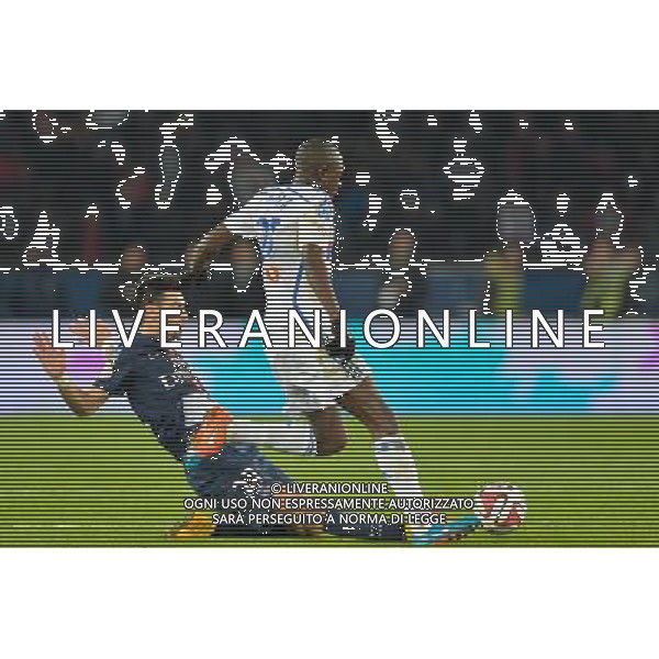 Javier PASTORE / Giannelli IMBULA - 09.11.2014 - Paris Saint Germain / Marseille - 13eme journee de Ligue 1 Photo : Aurelien Meunier / Icon Sport AG ALDO LIVERANI SAS ONLY ITALY