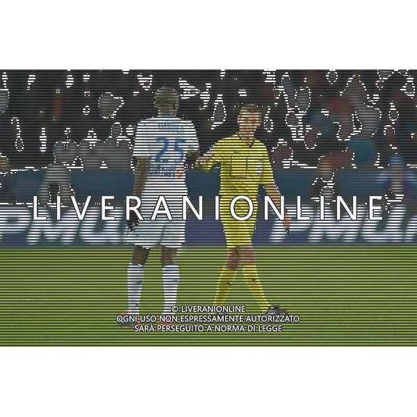 Giannelli IMBULA / Clement TURPIN - 09.11.2014 - Paris Saint Germain / Marseille - 13eme journee de Ligue 1 Photo : Aurelien Meunier / Icon Sport AG ALDO LIVERANI SAS ONLY ITALY