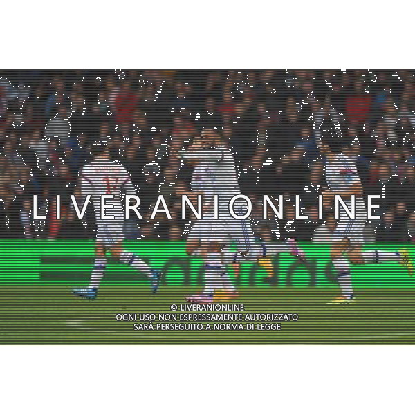 Joie Alexandre LACAZETTE- 09.11.2014 - Lyon / Guingamp - 13eme journee de Ligue 1 Photo : Jean Paul Thomas / Icon Sport /AGENZIA ALDO LIVERANI SAS - ITALY ONLY - EDITORIAL USE ONLY