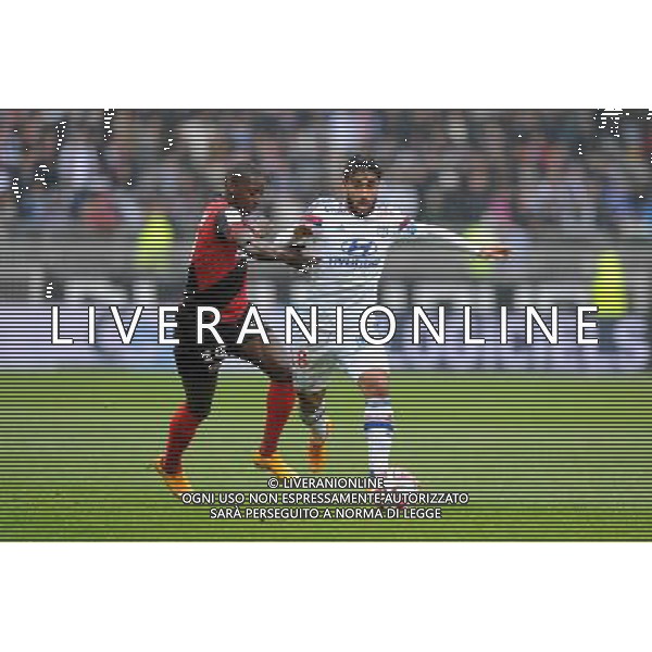 Younousse SANKHARE / Nabil FEKIR - 09.11.2014 - Lyon / Guingamp - 13eme journee de Ligue 1 Photo : Jean Paul Thomas / Icon Sport /AGENZIA ALDO LIVERANI SAS - ITALY ONLY - EDITORIAL USE ONLY
