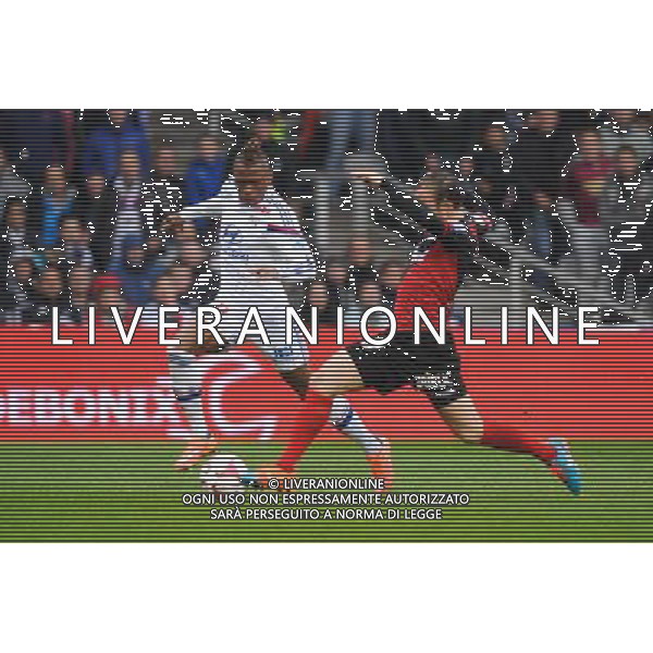 Clinton NJIE - 09.11.2014 - Lyon / Guingamp - 13eme journee de Ligue 1 - Photo : Jean Paul Thomas / Icon Sport /AGENZIA ALDO LIVERANI SAS - ITALY ONLY - EDITORIAL USE ONLY