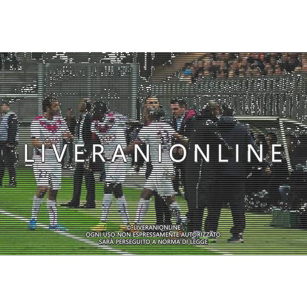 Joie Bordeaux - Willy Sagnol - 08.11.2014 - Lens / Bordeaux - 13e journee Ligue 1 -Amiens Photo : Philippe Le Brech / Icon Sport /AGENZIA ALDO LIVERANI SAS - ITALY ONLY - EDITORIAL USE ONLY