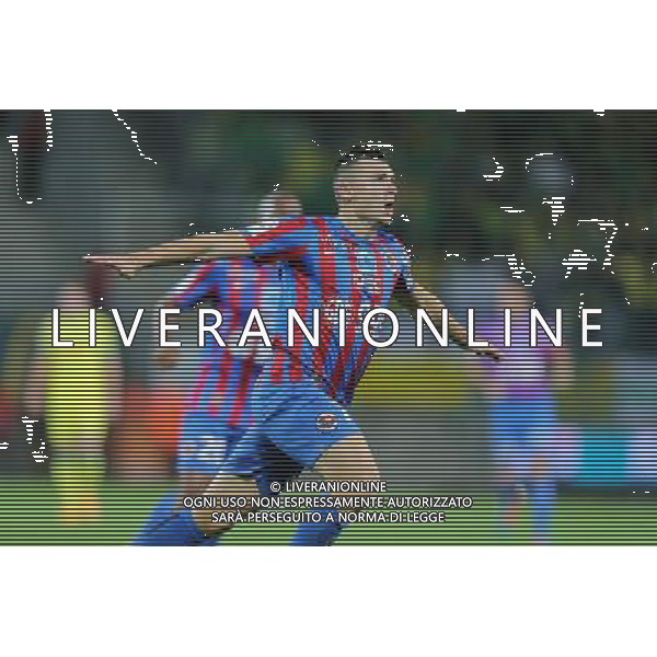 Joie Mathieu DUHAMEL - 08.11.2014 - Caen / Nantes - 13eme journee de Ligue 1 Photo : Vincent Michel / Icon Sport /AGENZIA ALDO LIVERANI SAS - ITALY ONLY - EDITORIAL USE ONLY