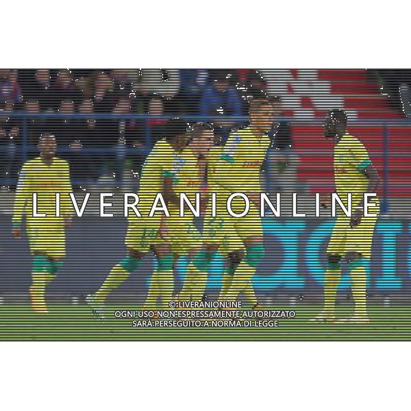 Joie Jordan VERETOUT - 08.11.2014 - Caen / Nantes - 13eme journee de Ligue 1 Photo : Vincent Michel / Icon Sport /AGENZIA ALDO LIVERANI SAS - ITALY ONLY - EDITORIAL USE ONLY