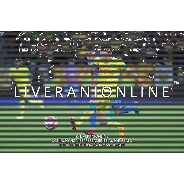 Jordan VERETOUT - 08.11.2014 - Caen / Nantes - 13eme journee de Ligue 1 Photo : Vincent Michel / Icon Sport /AGENZIA ALDO LIVERANI SAS - ITALY ONLY - EDITORIAL USE ONLY