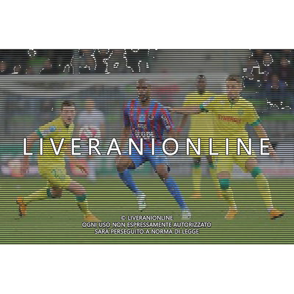 Sloan PRIVAT / Jordan VERETOUT / Lucas DEAUX - 08.11.2014 - Caen / Nantes - 13eme journee de Ligue 1 Photo : Vincent Michel / Icon Sport /AGENZIA ALDO LIVERANI SAS - ITALY ONLY - EDITORIAL USE ONLY