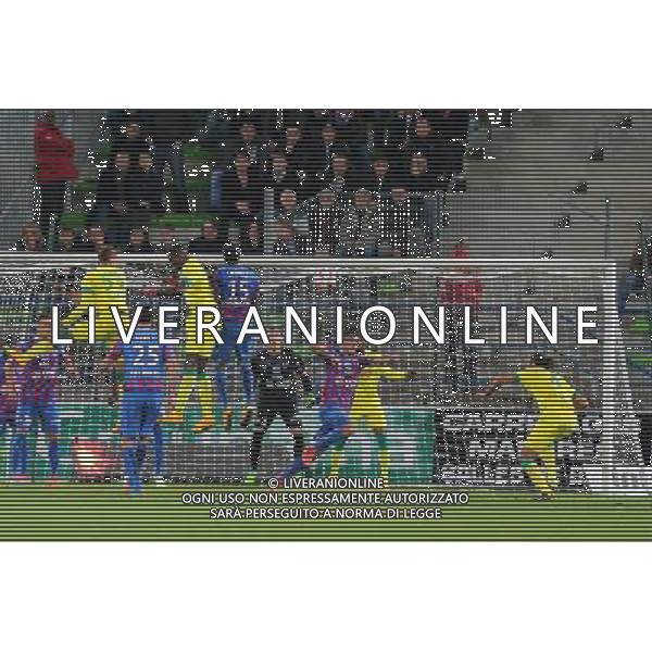 But Oswaldo VIZCARRONDO - 08.11.2014 - Caen / Nantes - 13eme journee de Ligue 1 Photo : Vincent Michel / Icon Sport /AGENZIA ALDO LIVERANI SAS - ITALY ONLY - EDITORIAL USE ONLY
