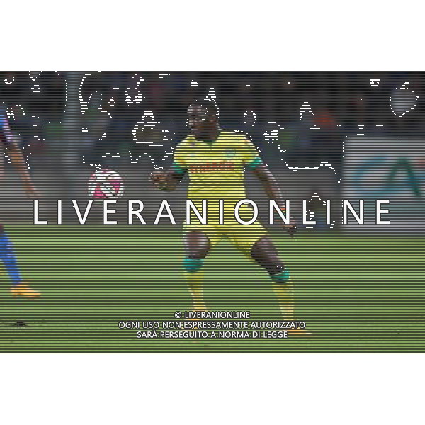 Issa CISSOKHO - 08.11.2014 - Caen / Nantes - 13eme journee de Ligue 1 Photo : Vincent Michel / Icon Sport /AGENZIA ALDO LIVERANI SAS - ITALY ONLY - EDITORIAL USE ONLY