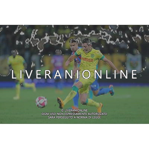 Jordan VERETOUT - 08.11.2014 - Caen / Nantes - 13eme journee de Ligue 1 Photo : Vincent Michel / Icon Sport /AGENZIA ALDO LIVERANI SAS - ITALY ONLY - EDITORIAL USE ONLY