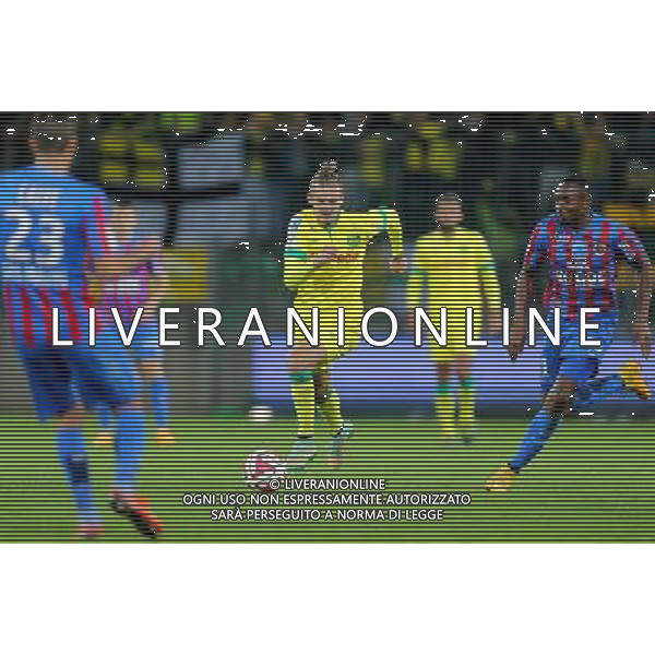 Kian HANSEN - 08.11.2014 - Caen / Nantes - 13eme journee de Ligue 1 Photo : Vincent Michel / Icon Sport /AGENZIA ALDO LIVERANI SAS - ITALY ONLY - EDITORIAL USE ONLY