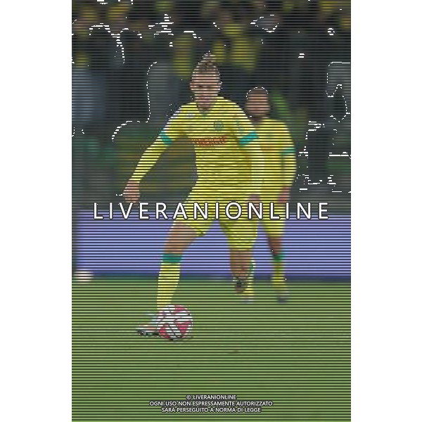 Kian HANSEN - 08.11.2014 - Caen / Nantes - 13eme journee de Ligue 1 Photo : Vincent Michel / Icon Sport /AGENZIA ALDO LIVERANI SAS - ITALY ONLY - EDITORIAL USE ONLY