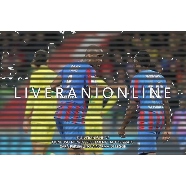 Sloan PRIVAT / Lenny NANGIS - 08.11.2014 - Caen / Nantes - 13eme journee de Ligue 1 Photo : Vincent Michel / Icon Sport /AGENZIA ALDO LIVERANI SAS - ITALY ONLY - EDITORIAL USE ONLY