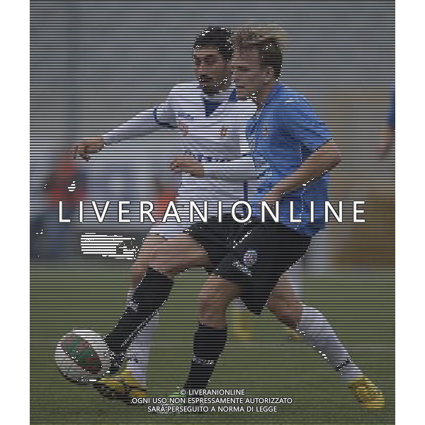 Campionato di Calcio Lega Pro Girone A 2014/2015 12 Giornata Novara - 09.11.2014 Novara-Como Nella Foto:dickmann-le noci /Ph.Vitez-Ag. Aldo Liverani