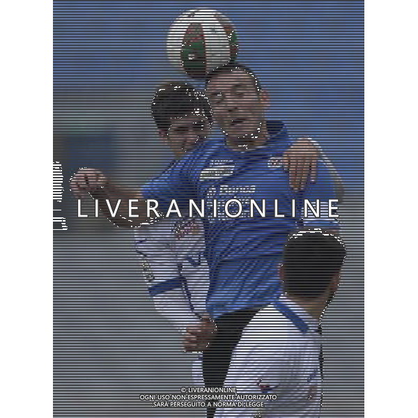Campionato di Calcio Lega Pro Girone A 2014/2015 12 Giornata Novara - 09.11.2014 Novara-Como Nella Foto:evacuo-marchi /Ph.Vitez-Ag. Aldo Liverani
