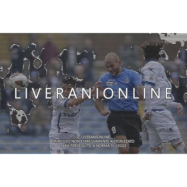 Campionato di Calcio Lega Pro Girone A 2014/2015 12 Giornata Novara - 09.11.2014 Novara-Como Nella Foto:freddi secondo gol /Ph.Vitez-Ag. Aldo Liverani