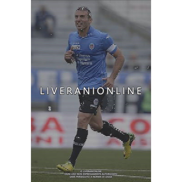 Campionato di Calcio Lega Pro Girone A 2014/2015 12 Giornata Novara - 09.11.2014 Novara-Como Nella Foto:Evacuo Felice /Ph.Vitez-Ag. Aldo Liverani