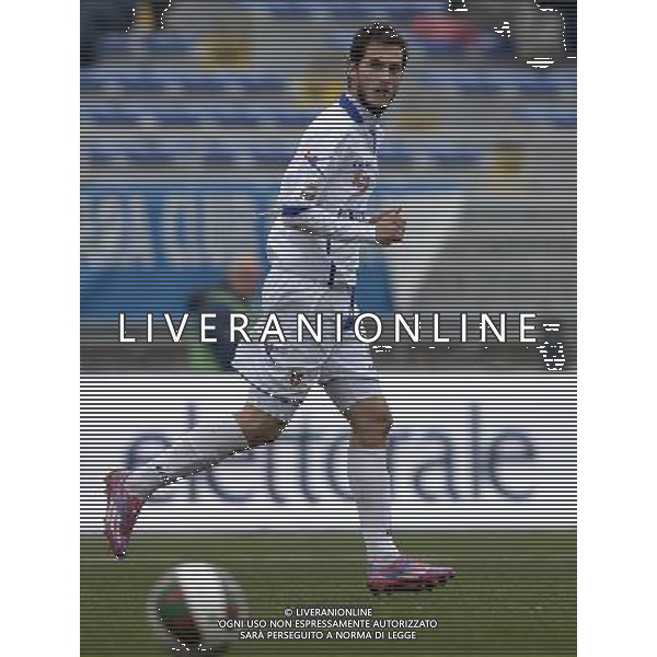 Campionato di Calcio Lega Pro Girone A 2014/2015 12 Giornata Novara - 09.11.2014 Novara-Como Nella Foto:Ganz Simone Andrea /Ph.Vitez-Ag. Aldo Liverani