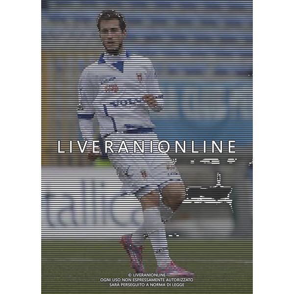 Campionato di Calcio Lega Pro Girone A 2014/2015 12 Giornata Novara - 09.11.2014 Novara-Como Nella Foto:Ganz Simone Andrea /Ph.Vitez-Ag. Aldo Liverani